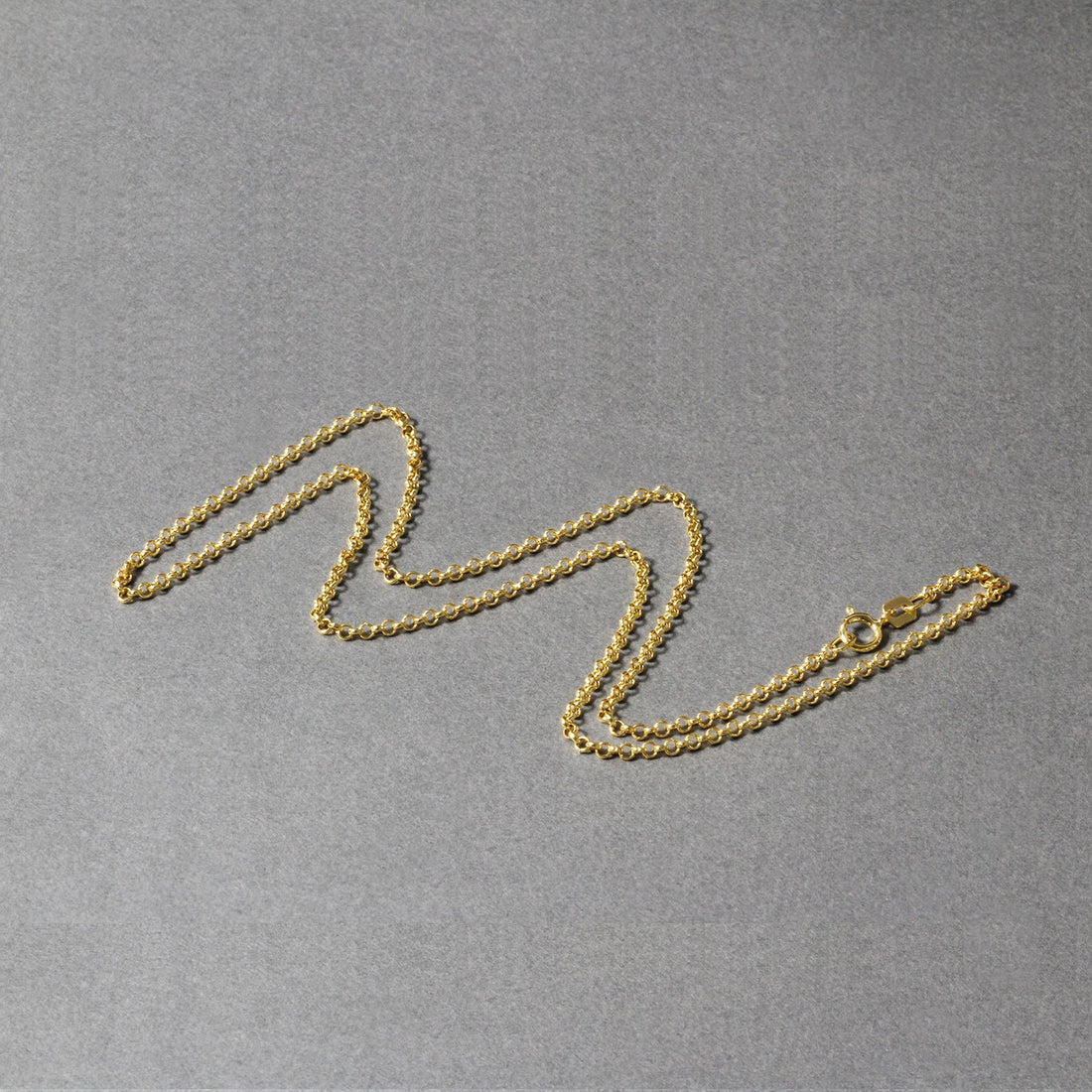 Cadena Rolo de Oro Amarillo de 10k (1,90 mm)