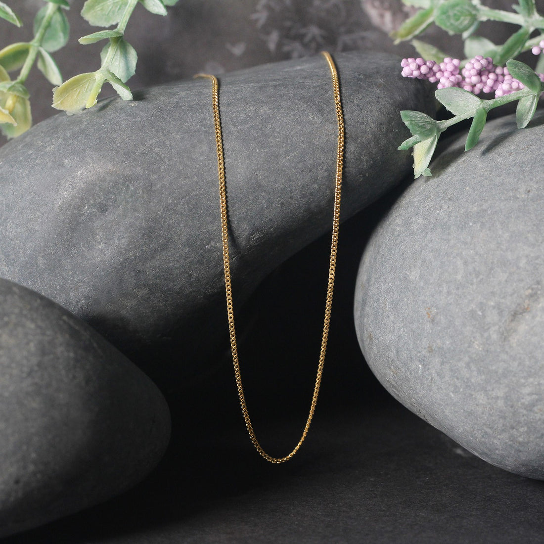 Cadena Gourmet de oro amarillo de 10 k de 1,0 mm (1,00 mm)