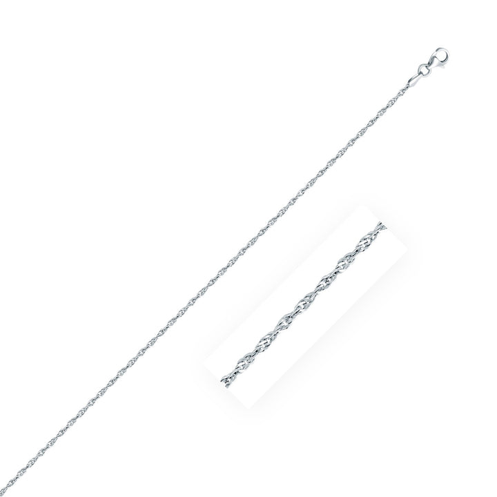 Cadena estilo Singapur en plata de ley (1,80 mm)