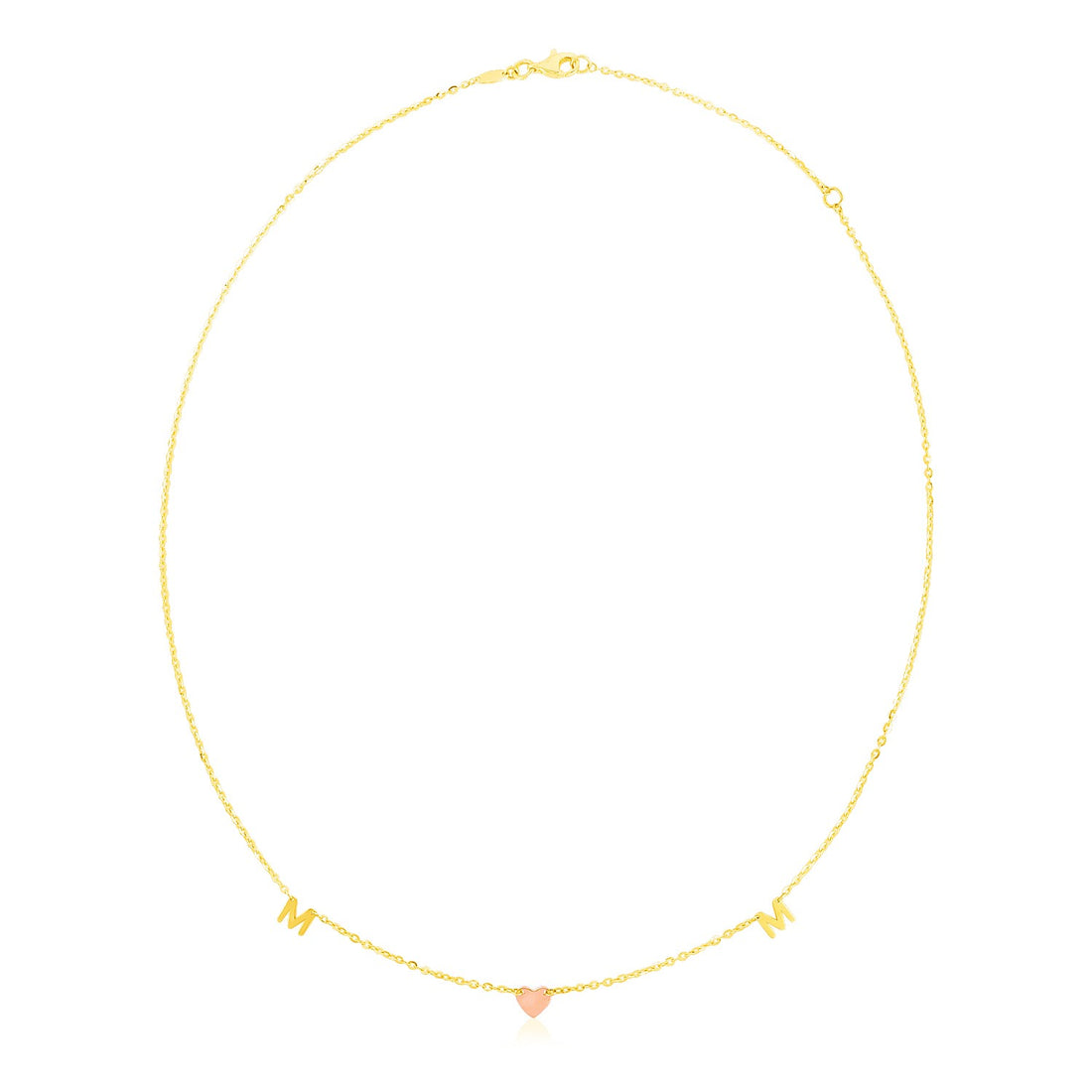 14k Rose Gold Heart Necklace | Cavero Jewelerz