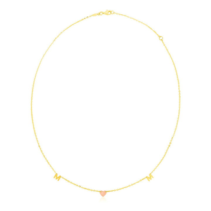 14k Rose Gold Heart Necklace | Cavero Jewelerz