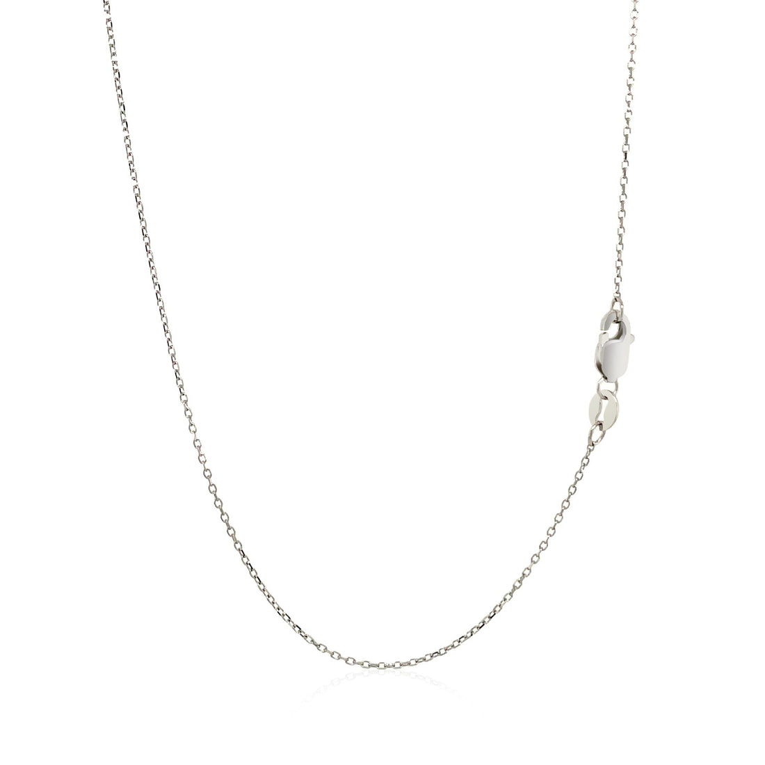 Colgante de barra de oro blanco de 14 k con diamantes