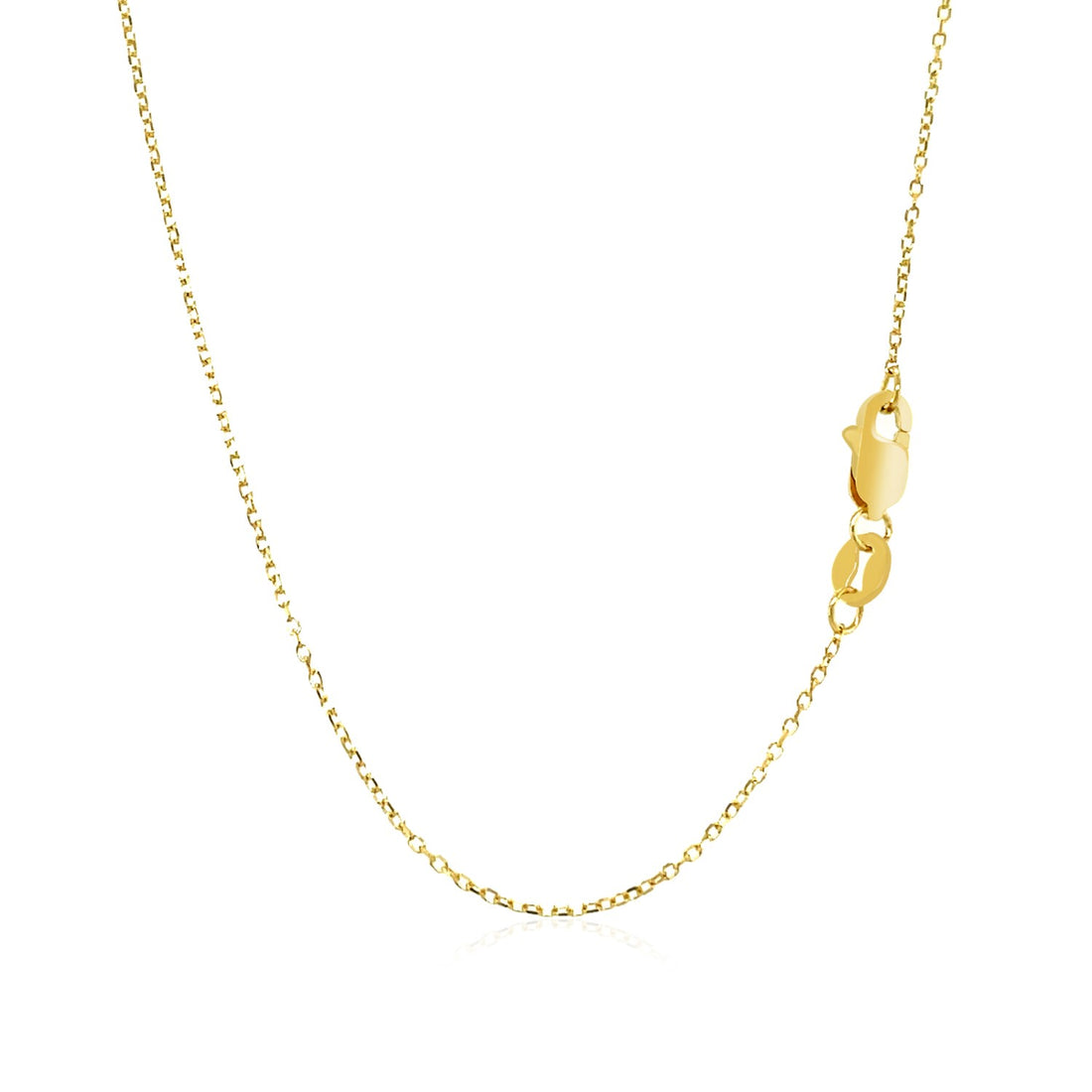 Colgante de plumas en oro amarillo de 10 k