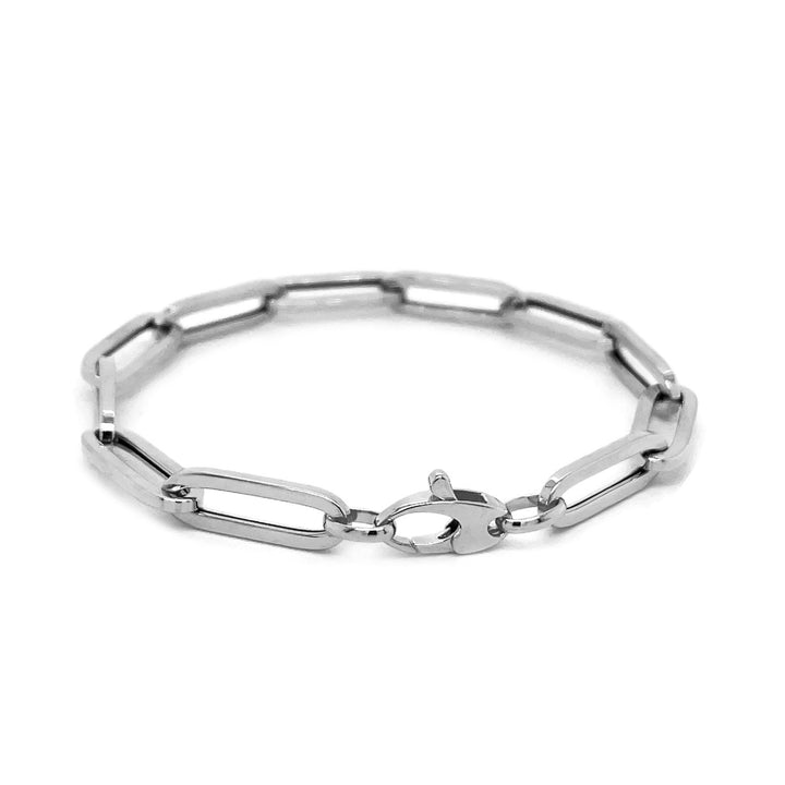 14K White Chain Bracelets for Men & Women | Cavero Jewelerz

