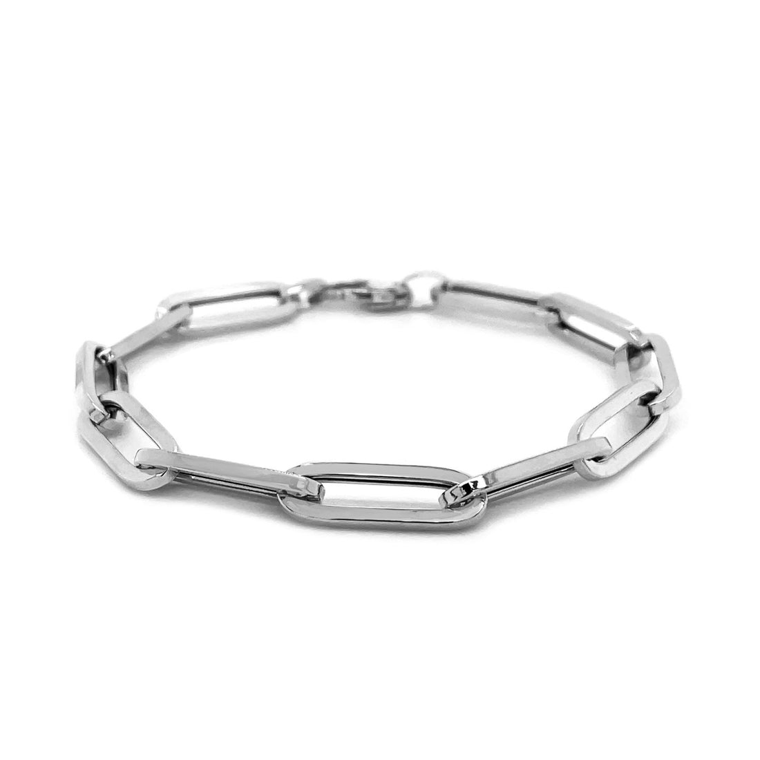 14K White Chain Bracelets for Men & Women | Cavero Jewelerz

